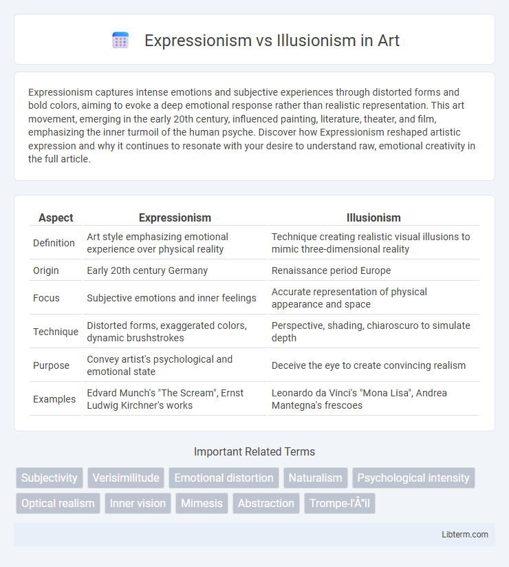 Illusionism vs Expressionism in Art - What is The Difference?