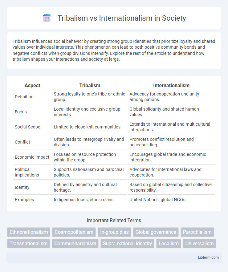 Internationalism vs Tribalism in Society - What is The Difference?
