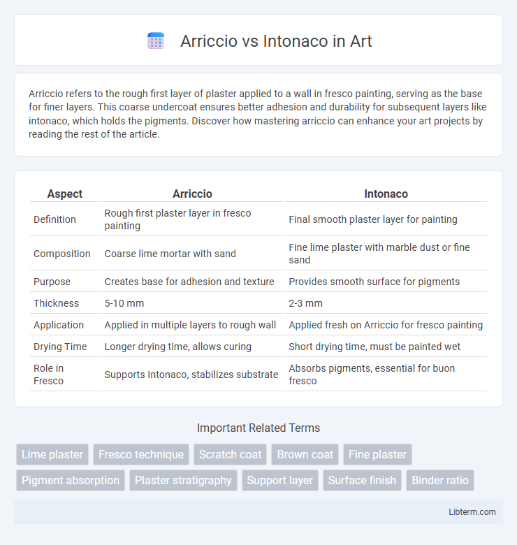 Intonaco vs Arriccio in Art - What is The Difference?