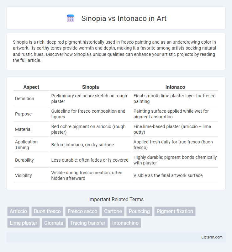 Intonaco vs Sinopia in Art - What is The Difference?
