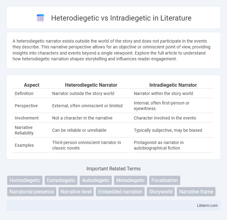 Intradiegetic vs Heterodiegetic in Literature - What is The Difference?