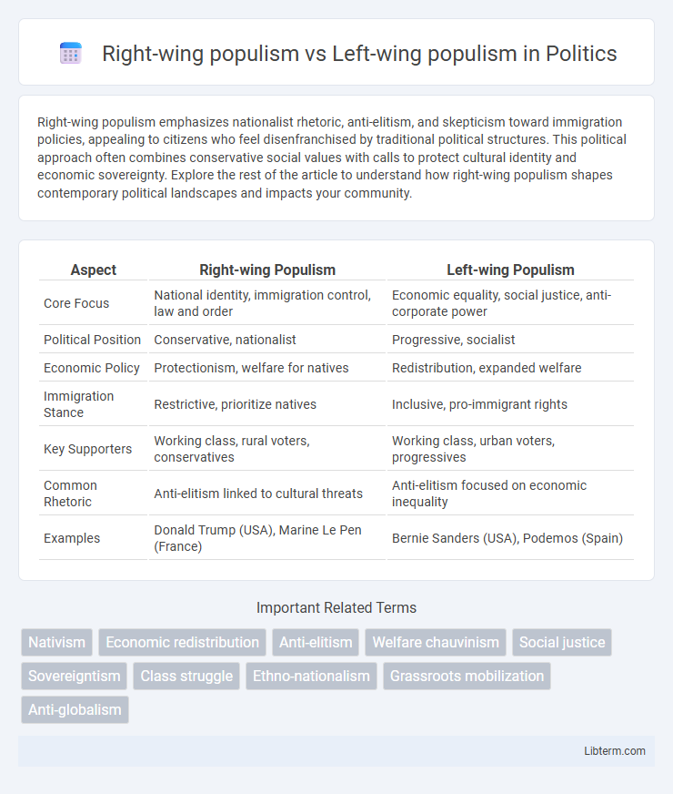 Left-wing populism vs Right-wing populism in Politics - What is The Difference?