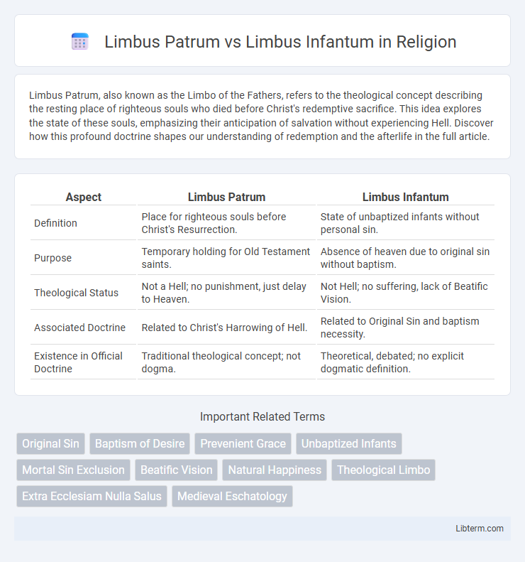 Limbus Infantum vs Limbus Patrum in Religion - What is The Difference?