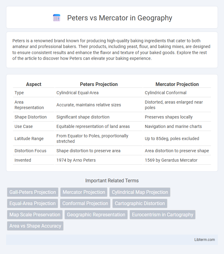 Mercator vs Peters in Geography - What is The Difference?