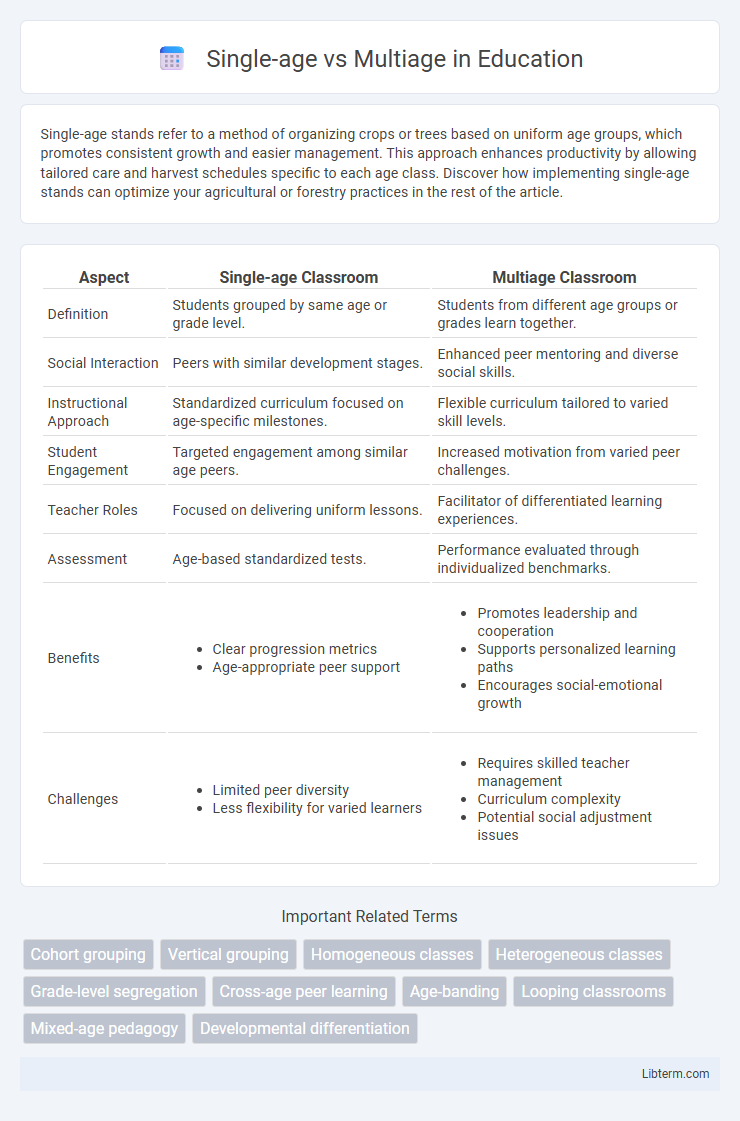 Multiage vs Single-age in Education - What is The Difference?