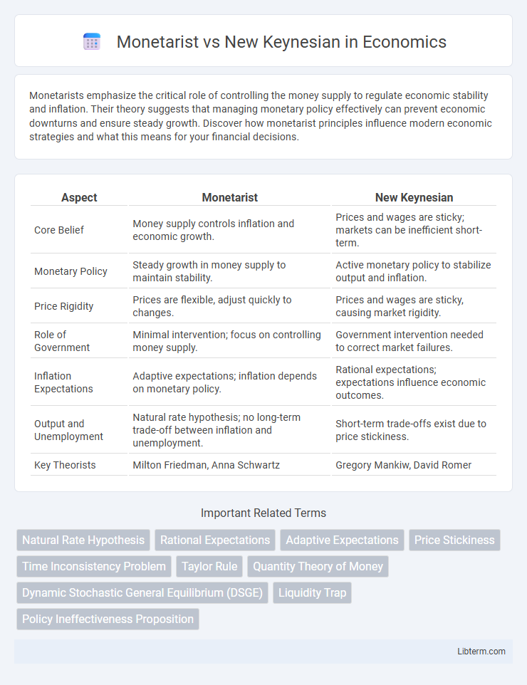 New Keynesian vs Monetarist in Economics - What is The Difference?