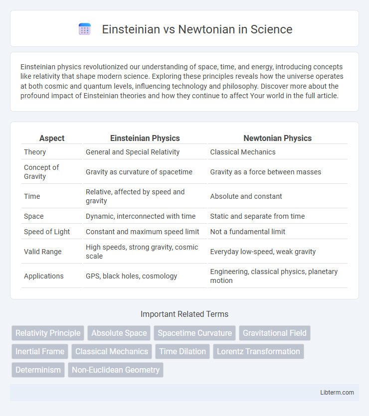 Newtonian vs Einsteinian in Science - What is The Difference?