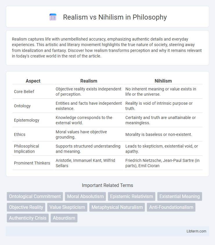 Nihilism vs Realism in Philosophy - What is The Difference?