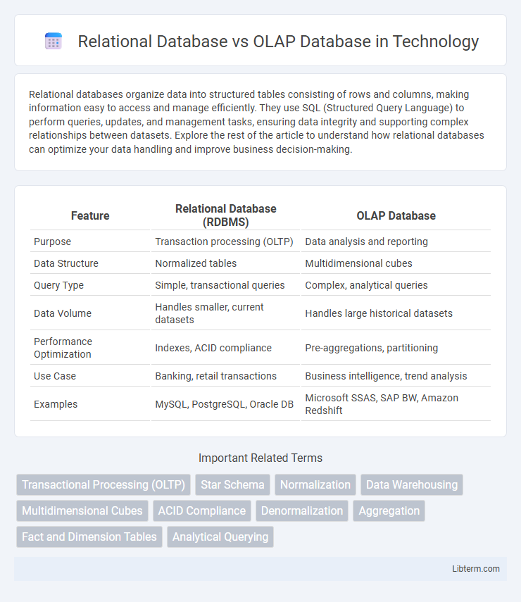 OLAP Database vs Relational Database in Technology - What is The Difference?