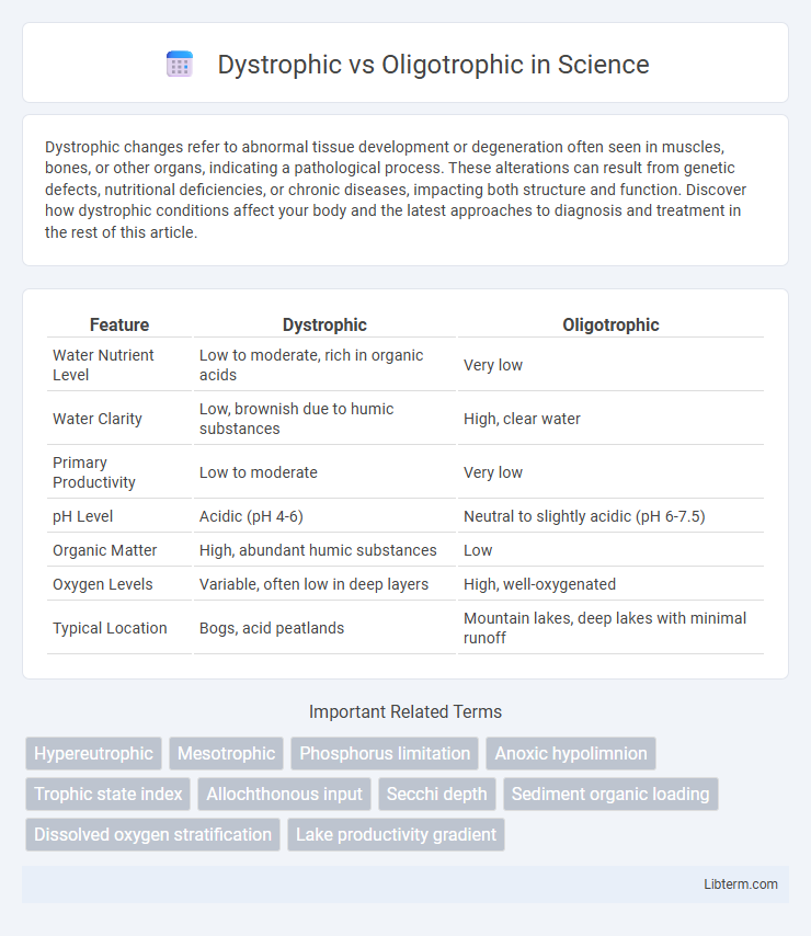 Oligotrophic vs Dystrophic in Science - What is The Difference?