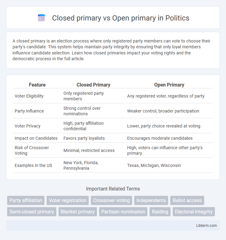 Open primary vs Closed primary in Politics - What is The Difference?