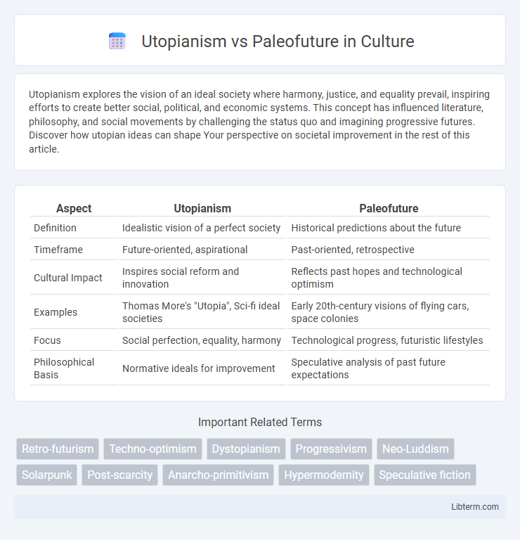 Paleofuture vs Utopianism in Culture - What is The Difference?