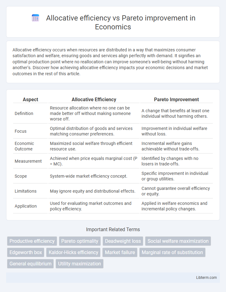 Pareto improvement vs Allocative efficiency in Economics - What is The Difference?