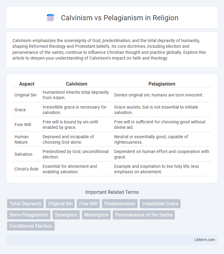 Pelagianism vs Calvinism in Religion - What is The Difference?