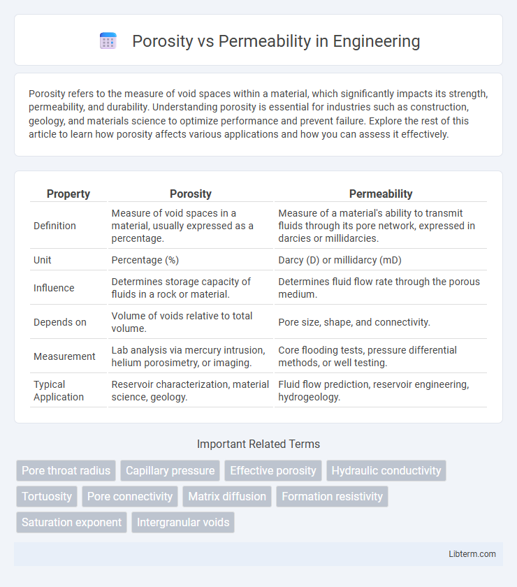 Permeability vs Porosity in Engineering - What is The Difference?
