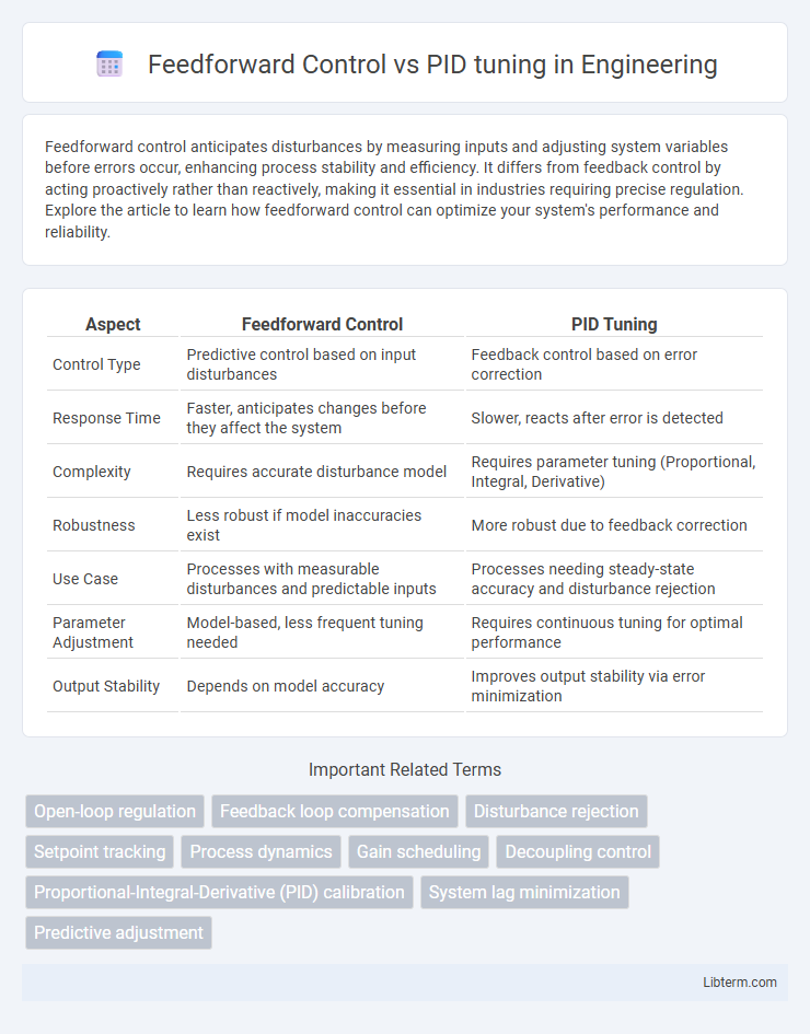 PID tuning vs Feedforward Control in Engineering - What is The Difference?