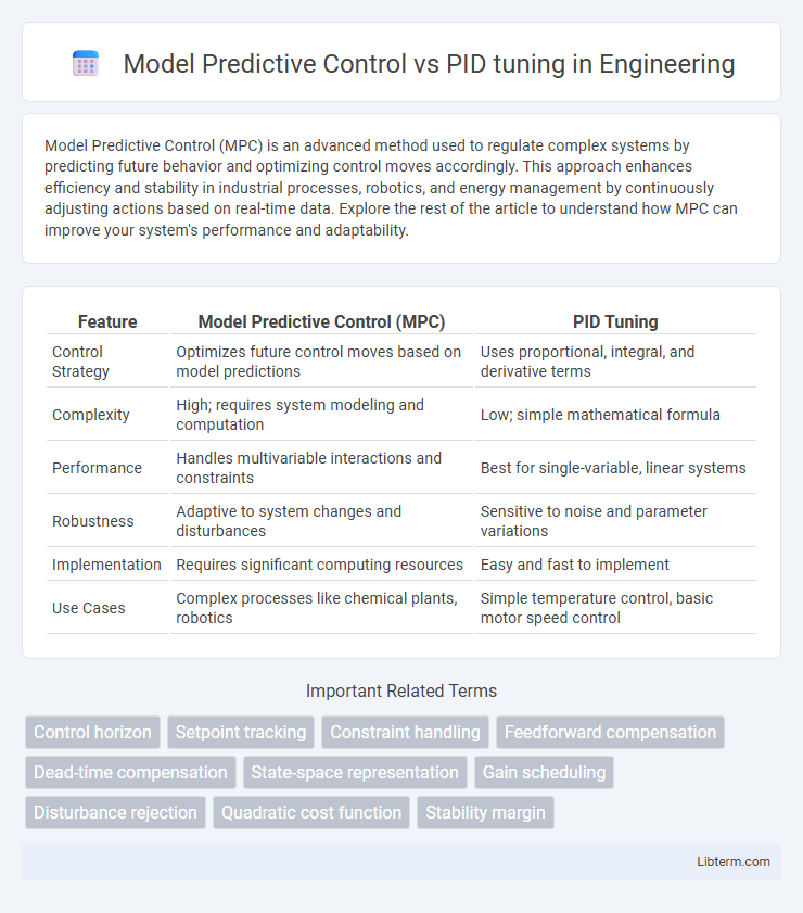 PID tuning vs Model Predictive Control in Engineering - What is The Difference?
