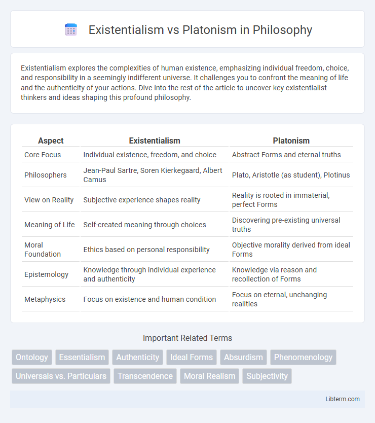 Platonism vs Existentialism in Philosophy - What is The Difference?