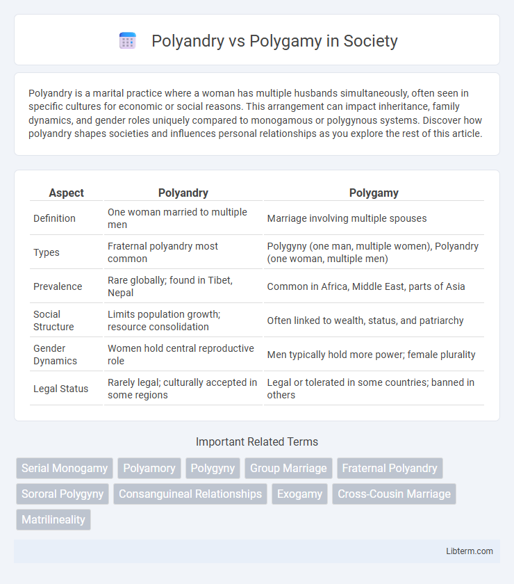 Polygamy vs Polyandry in Society - What is The Difference?