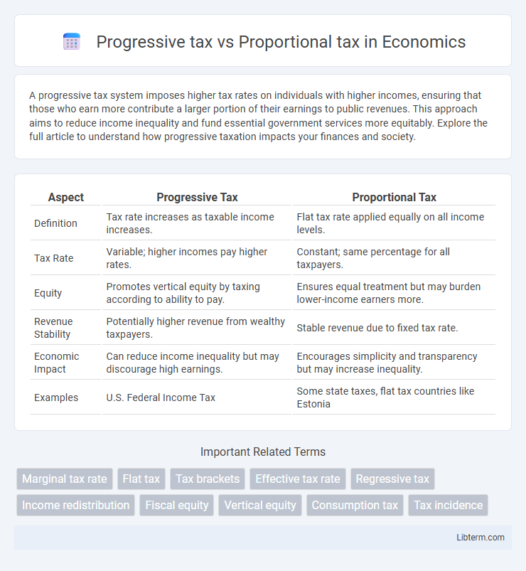 Proportional tax vs Progressive tax in Economics - What is The Difference?