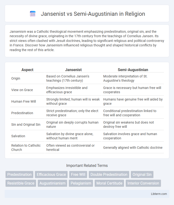 Semi-Augustinian vs Jansenist in Religion - What is The Difference?