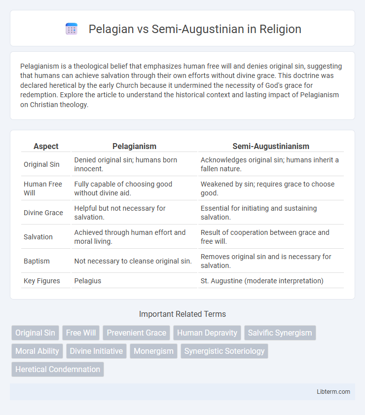 Semi-Augustinian vs Pelagian in Religion - What is The Difference?