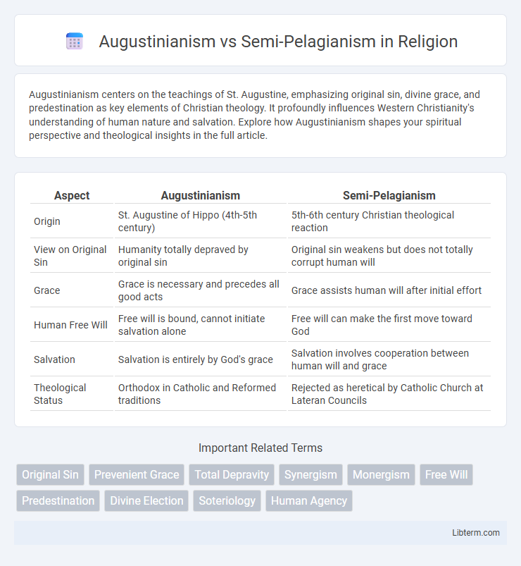 Semi-Pelagianism vs Augustinianism in Religion - What is The Difference?