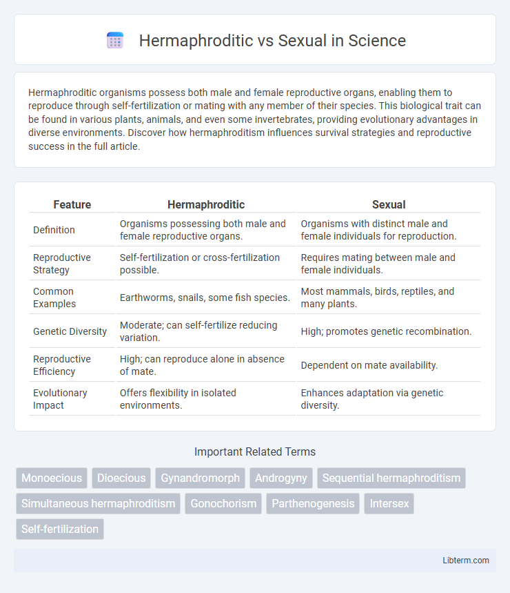 Sexual vs Hermaphroditic in Science - What is The Difference?