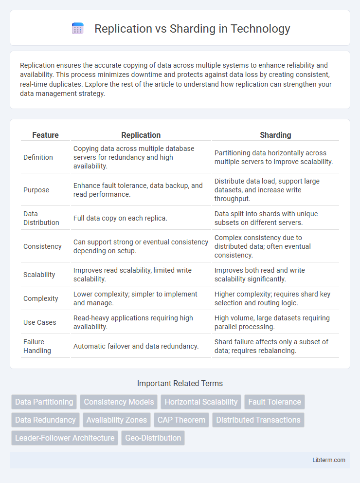 Sharding vs Replication in Technology - What is The Difference?