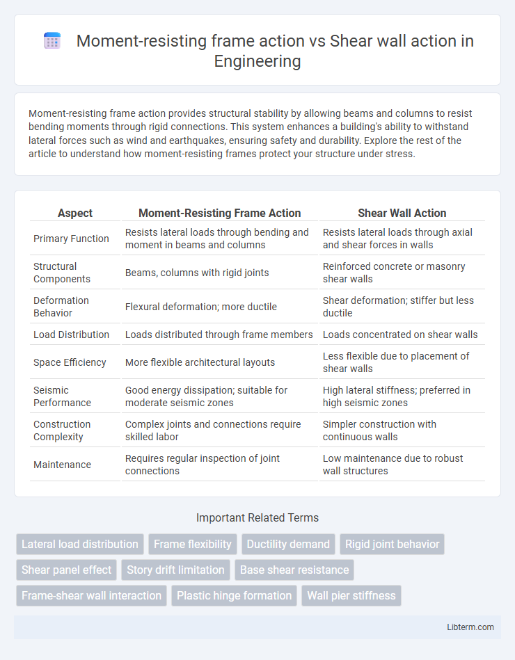 Shear wall action vs Moment-resisting frame action in Engineering - What is The Difference?