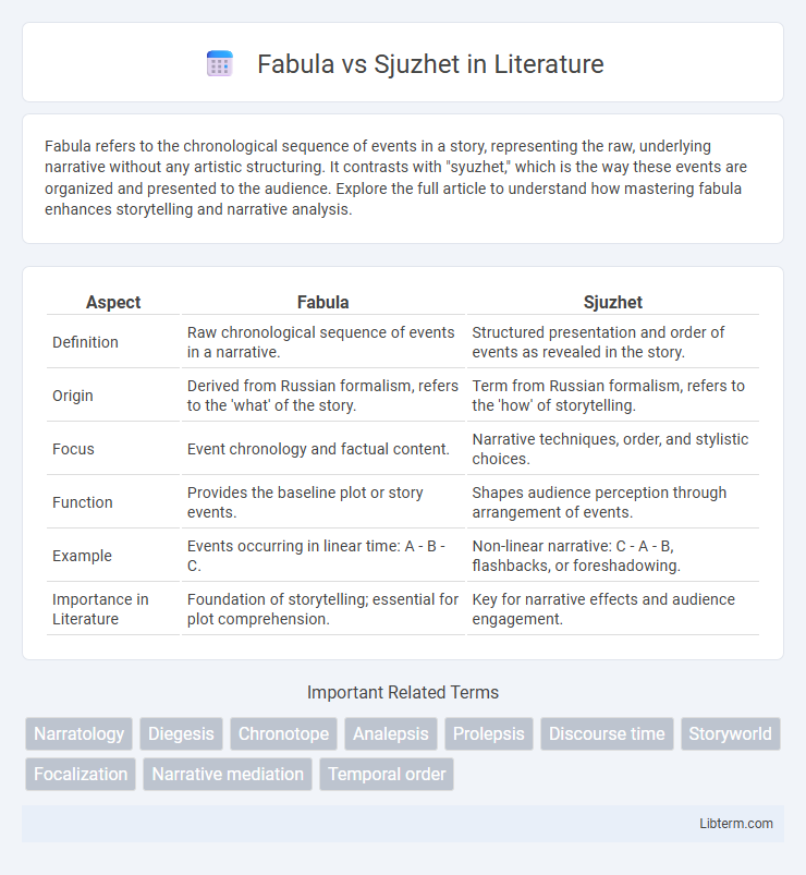 Sjuzhet vs Fabula in Literature - What is The Difference?