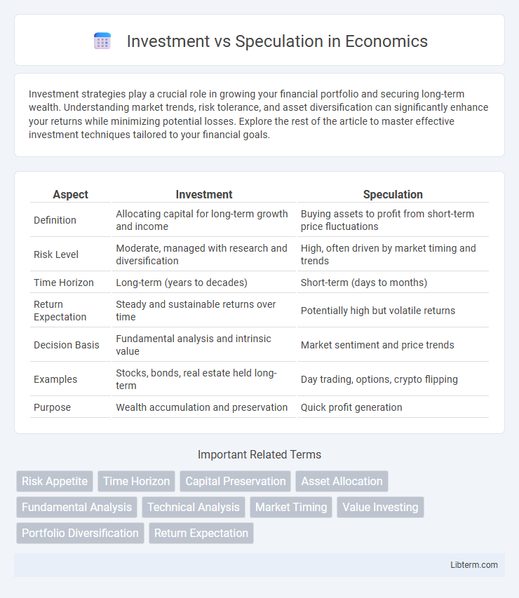 Speculation vs Investment in Economics - What is The Difference?