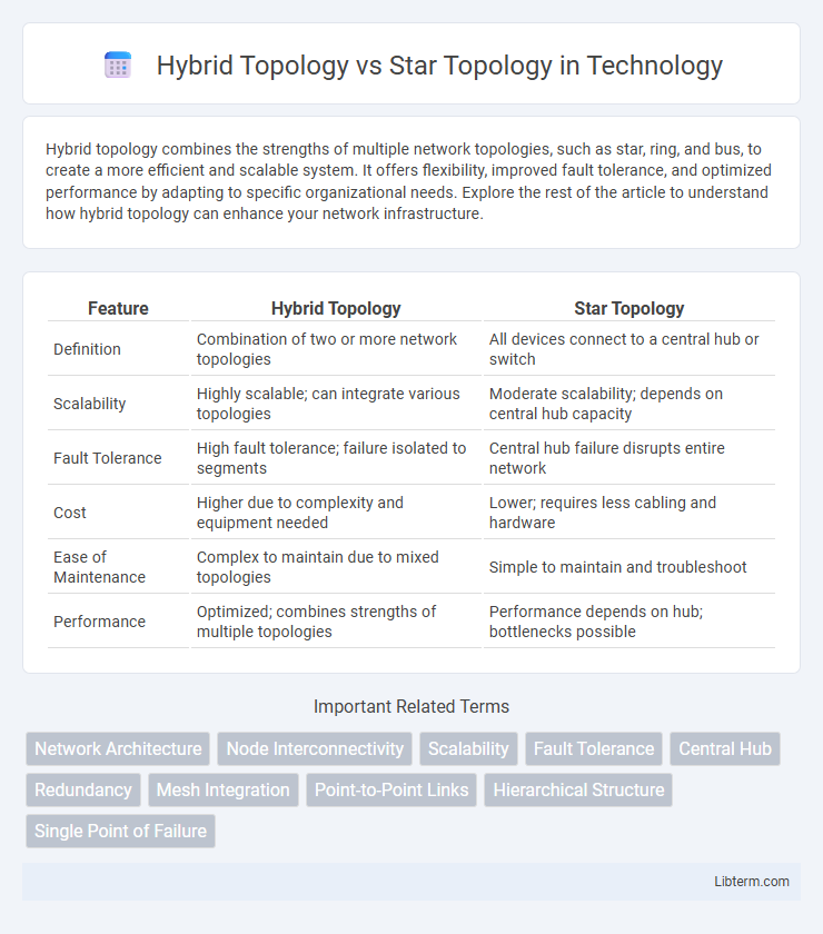 Star Topology vs Hybrid Topology in Technology - What is The Difference?
