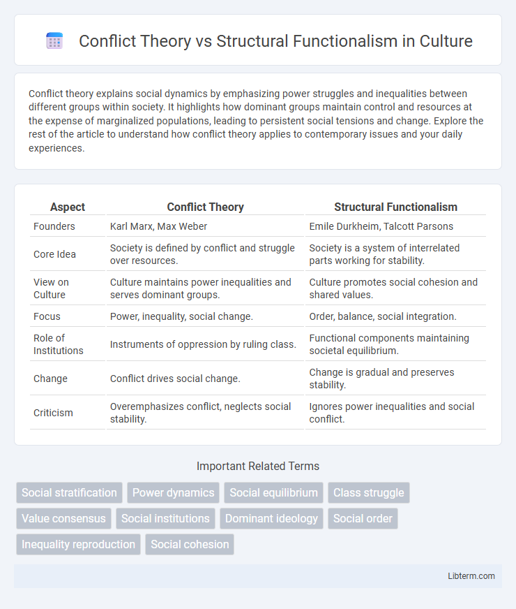 Structural Functionalism vs Conflict Theory in Culture - What is The Difference?