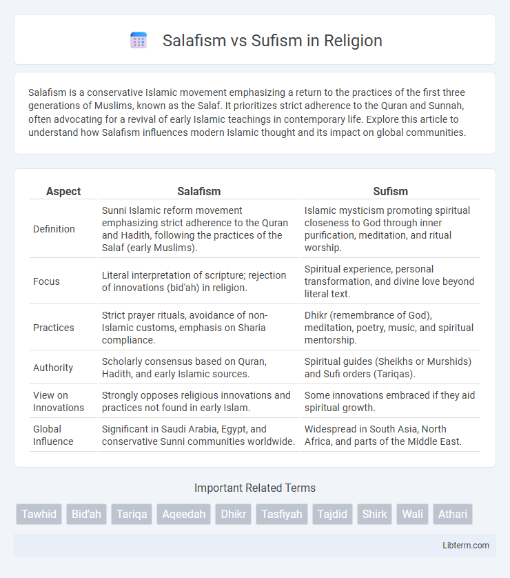 Sufism vs Salafism in Religion - What is The Difference?