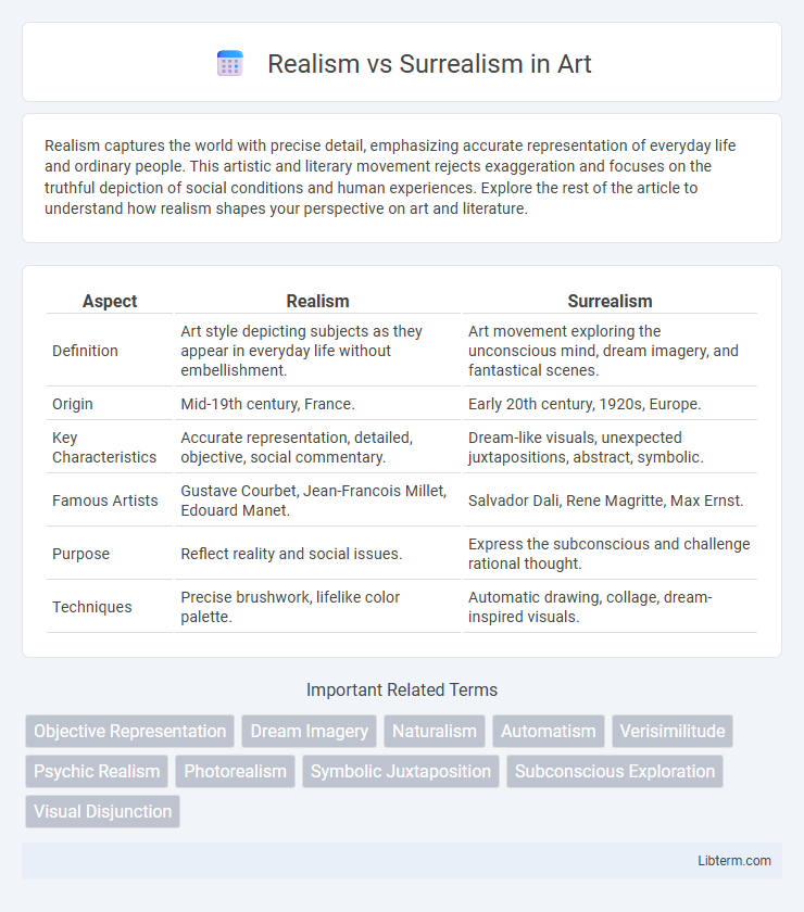 Surrealism vs Realism in Art - What is The Difference?