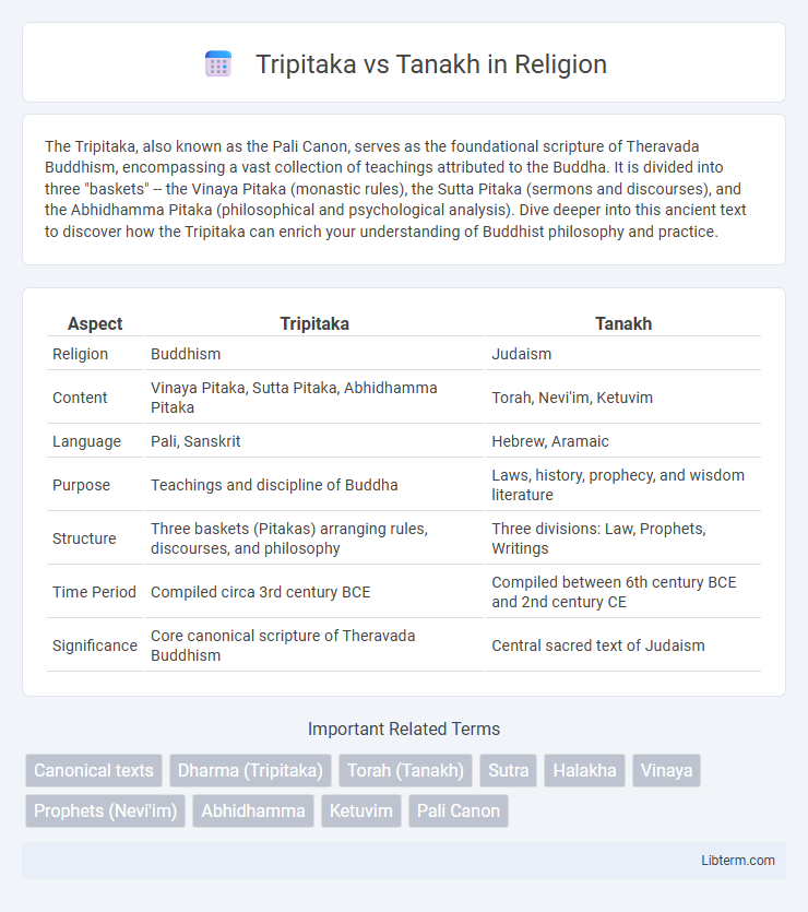 Tanakh vs Tripitaka in Religion - What is The Difference?