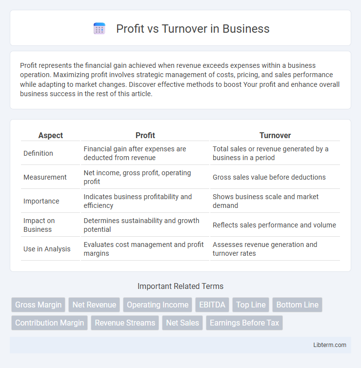 Turnover vs Profit in Business - What is The Difference?