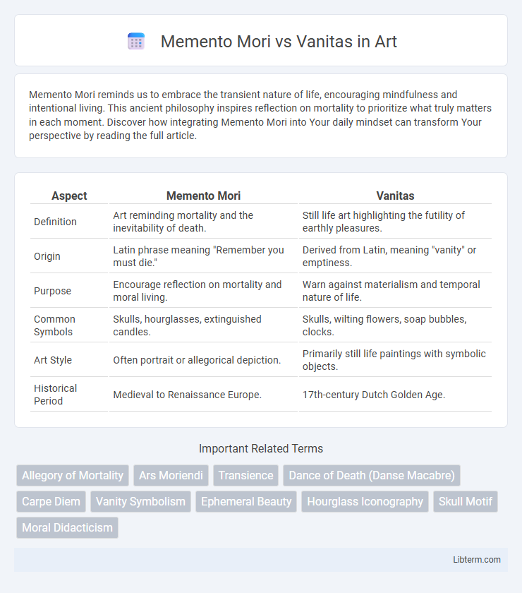 Vanitas vs Memento Mori in Art - What is The Difference?