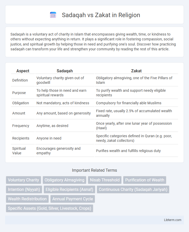 Zakat vs Sadaqah in Religion - What is The Difference?