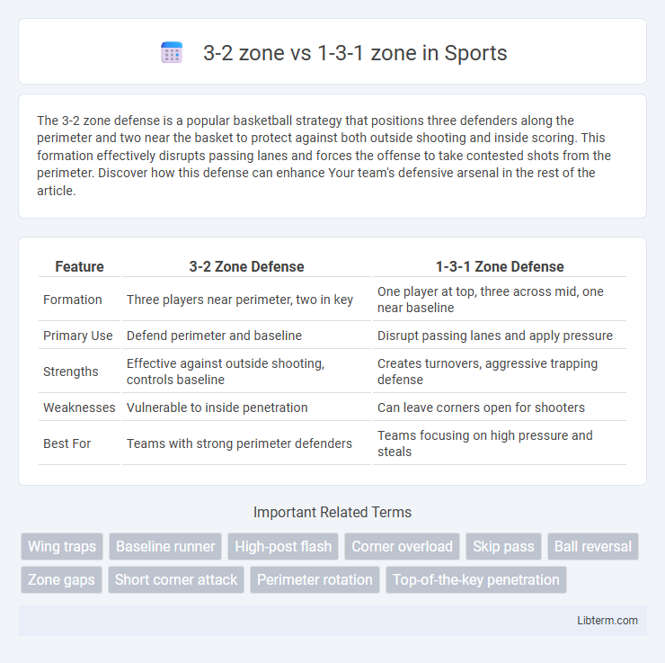 1-3-1 zone vs 3-2 zone in Sports - What is The Difference?