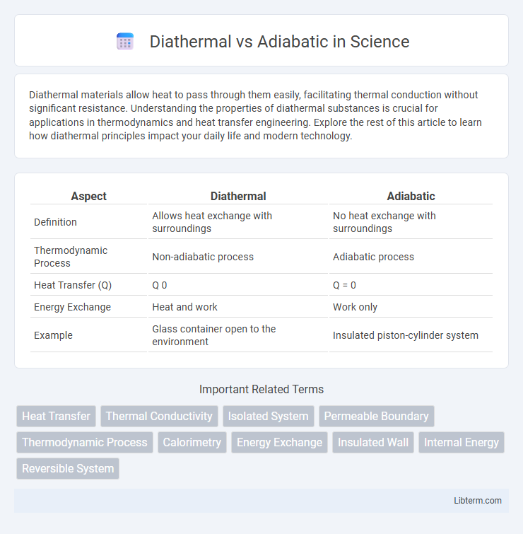 Adiabatic vs Diathermal in Science - What is The Difference?