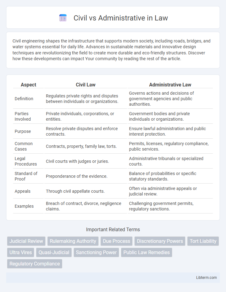 Administrative vs Civil in Law - What is The Difference?