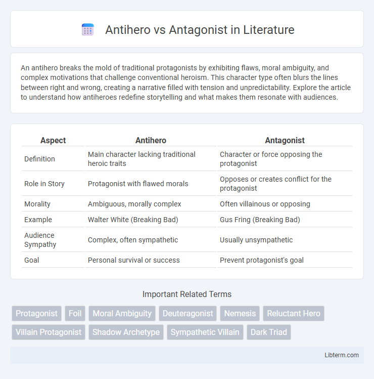 Antagonist vs Antihero in Literature - What is The Difference?