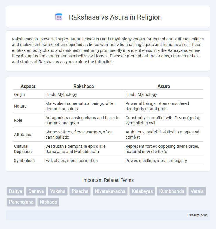 Asura vs Rakshasa in Religion - What is The Difference?