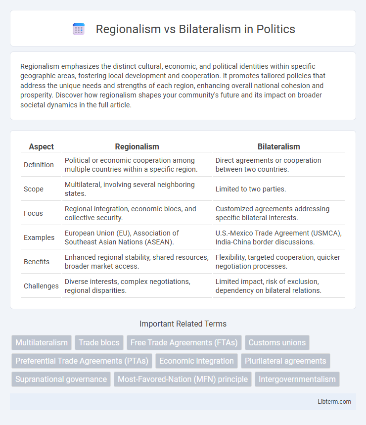Bilateralism vs Regionalism in Politics - What is The Difference?