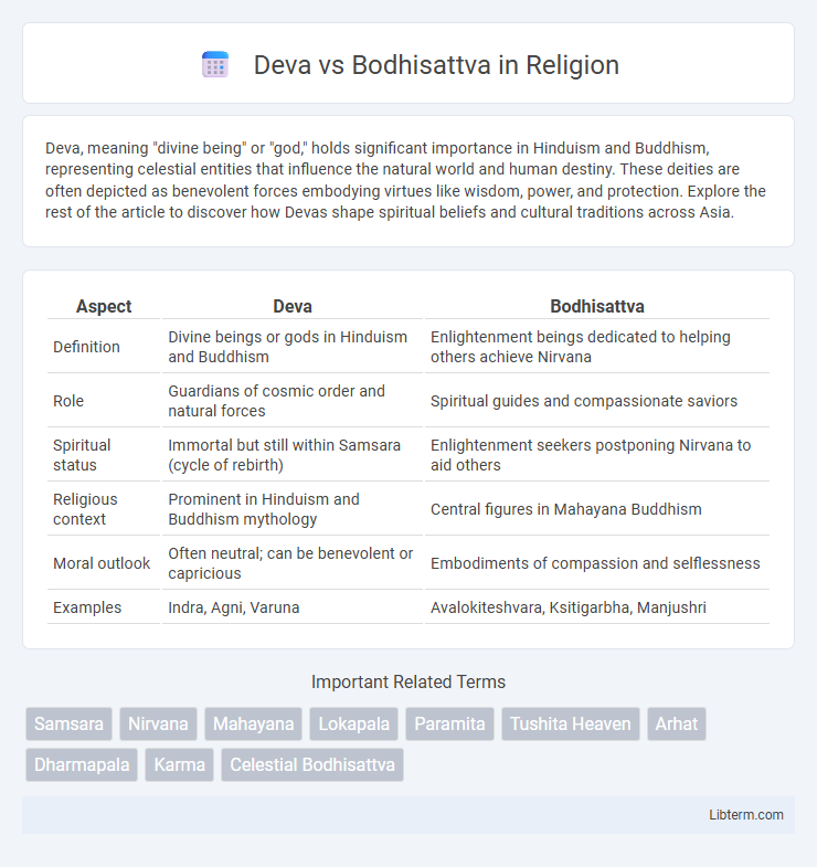 Bodhisattva vs Deva in Religion - What is The Difference?