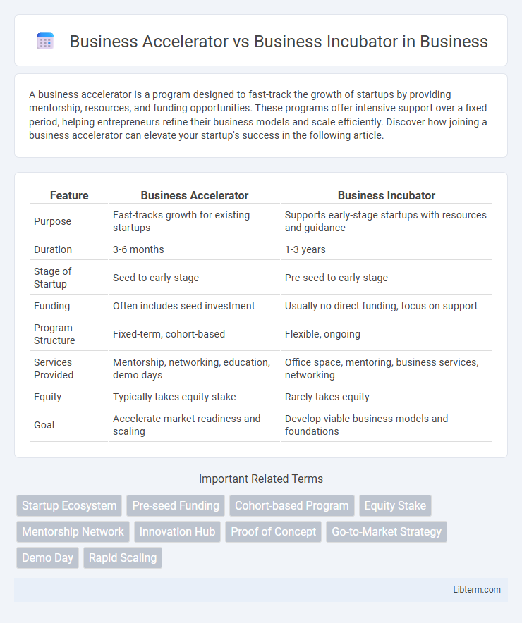 Business Incubator vs Business Accelerator in Business - What is The Difference?