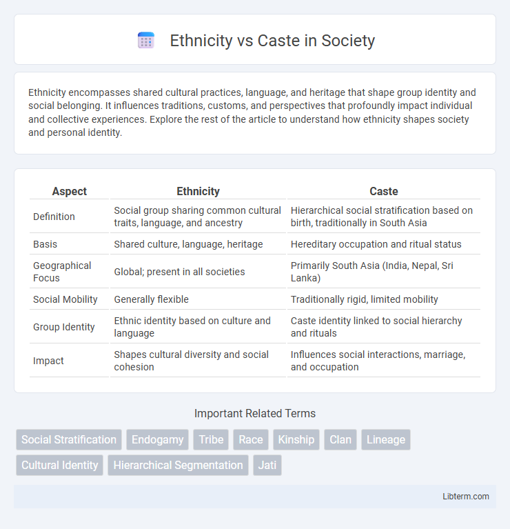 Caste vs Ethnicity in Society - What is The Difference?