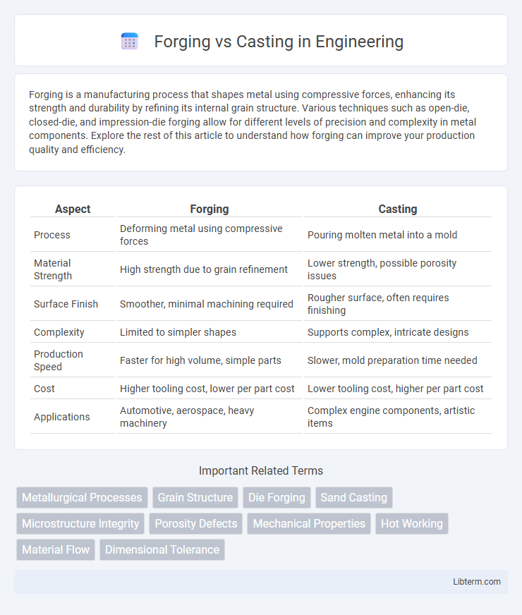 Casting vs Forging in Engineering - What is The Difference?